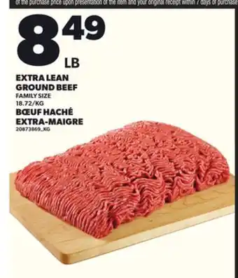 Independent City Market EXTRA LEAN GROUND BEEF offer