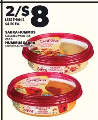 Independent City Market SABRA HUMMUS, 283 G offer