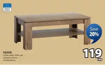 JYSK VEDDE Coffee table offer