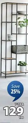 JYSK TRAPPEDAL 7-Tier Shelf offer