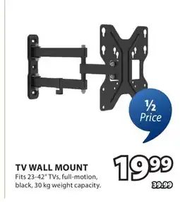 JYSK TV WALL MOUNT FITS 23-42 TVS, FULL-MOTION offer