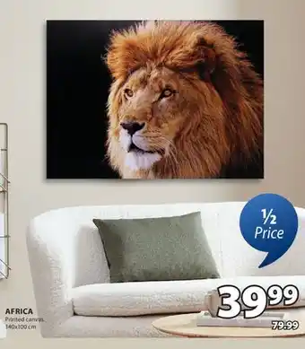 JYSK AFRICA Printed canvas offer