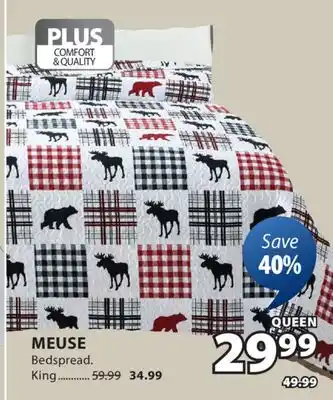 JYSK MEUSE Bedspread offer