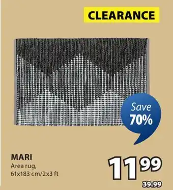 JYSK MARI Area rug offer