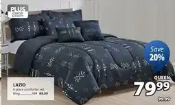 JYSK Lazio 6 piece comforter offer