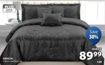 JYSK Dahlia 6-piece Comforter Set offer