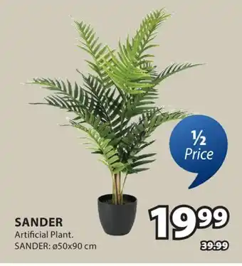 JYSK SANDER Artificial Plant offer