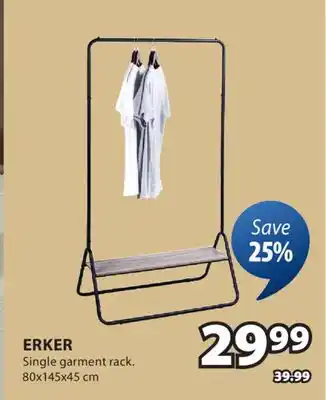 JYSK ERKER Single garment rack offer