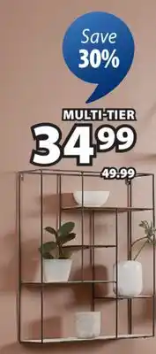 JYSK HEJLSMINDE MULTI-TIER Wall Shelf offer