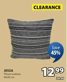 JYSK Jessa Throw cushion offer