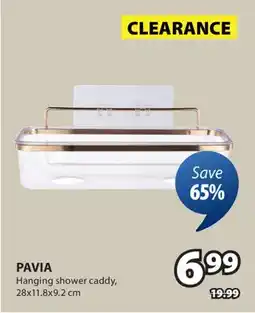 JYSK PAVIA Hanging shower caddy offer