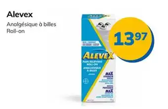 Accès pharma Alevex Roll-on offer