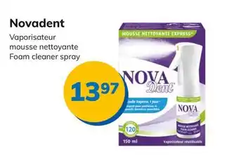 Accès pharma Novadent Foam cleaner spray offer