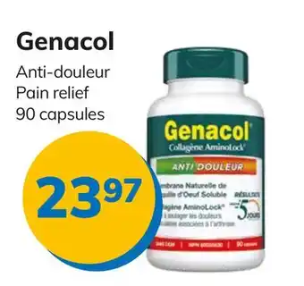 Accès pharma Genacol Pain relief offer