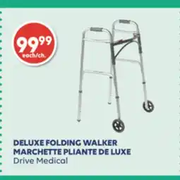 Wellwise by Shoppers Drive Medical MARCHETTE PLIANTE DE LUXE offer