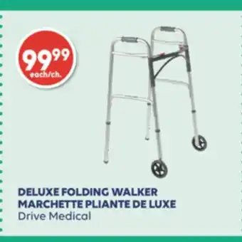 Wellwise by Shoppers Drive Medical MARCHETTE PLIANTE DE LUXE offer