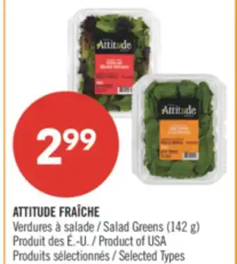 Pharmaprix ATTITUDE Salad Greens offer