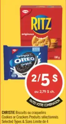 Pharmaprix CHRISTIE Cookies or Crackers offer