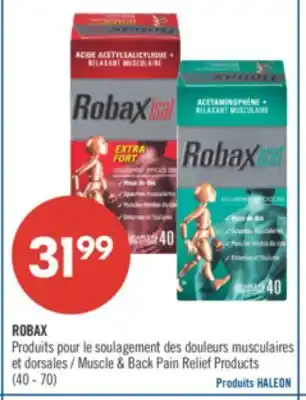 Pharmaprix ROBAX Muscle & Back Pain Relief Products offer