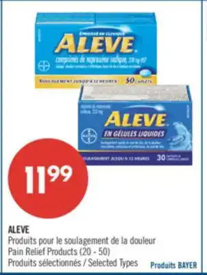 Pharmaprix ALEVE offer