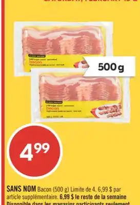 Pharmaprix NO NAME Bacon (500 g) offer