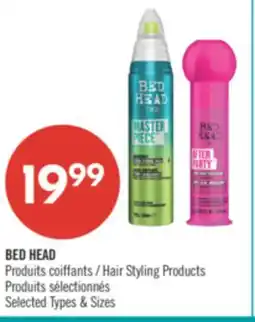 Pharmaprix BED HEAD Hair Styling Products offer