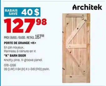 BMR PORTE DE GRANGE K offer