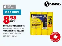 BMR ROULEAUX RENAISSANCE offer