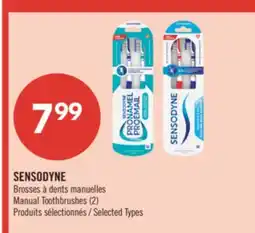 Pharmaprix SENSODYNE Manual Toothbrushes (2) offer