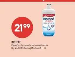 Pharmaprix BIOTÈNE Dry Mouth Moisturizing Mouthwash offer