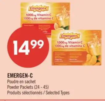Pharmaprix EMERGEN-C Powder Packets offer