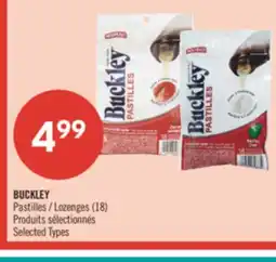 Pharmaprix BUCKLEY Pastilles offer