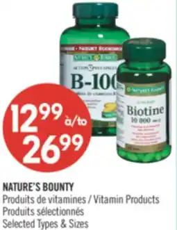 Pharmaprix NATURE'S BOUNTY Vitamin Products offer