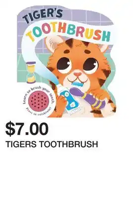 Chapters Indigo TIGERS TOOTHBRUSH offer