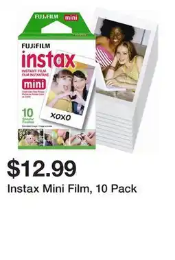 Chapters Indigo Instax Mini Film, 10 Pack offer