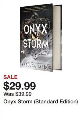 Chapters Indigo Onyx Storm (Standard Edition) offer