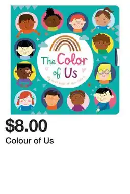 Chapters Indigo Colour of Us offer