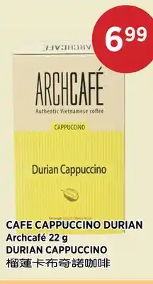 Kim Phat Archcafé DURIAN CAPPUCCINO offer