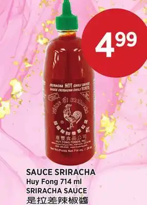 Kim Phat Huy Fong SRIRACHA SAUCE offer