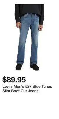 Mark's Levi's Men's 527 Blue Tunes Slim Boot Cut Jeans offer