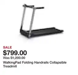 TSC Stores WalkingPad Folding Handrails Collapsible Treadmill offer