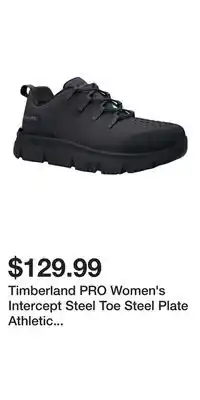 Mark's Timberland PRO Women's Intercept Steel Toe Steel Plate Athletic Safety Shoes offer