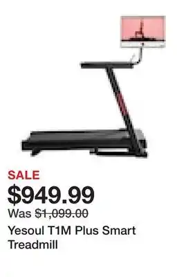 TSC Stores Yesoul T1M Plus Smart Treadmill offer