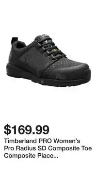 Mark's Timberland PRO Women's Pro Radius SD Composite Toe Composite Place Athletic Shoes offer