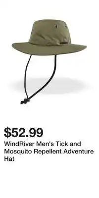 Mark's WindRiver Men's Tick and Mosquito Repellent Adventure Hat offer