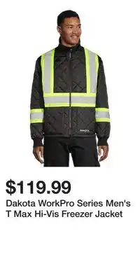 Mark's Dakota WorkPro Series Men's T Max Hi-Vis Freezer Jacket offer