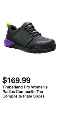 Mark's Timberland Pro Women's Radius Composite Toe Composite Plate Shoes offer