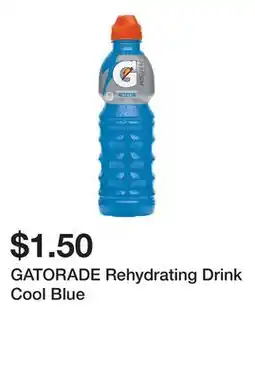 Dollarama GATORADE Rehydrating Drink Cool Blue offer