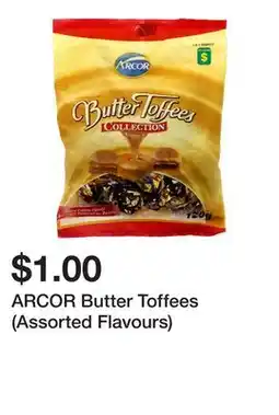 Dollarama ARCOR Butter Toffees (Assorted Flavours) offer