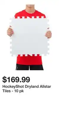 Sport Chek HockeyShot Dryland Allstar Tiles - 10 pk offer